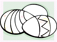 Easter  Coloring Pages on Easter Egg Coloring Pages  Geometric Coloring Pages  4th Of July