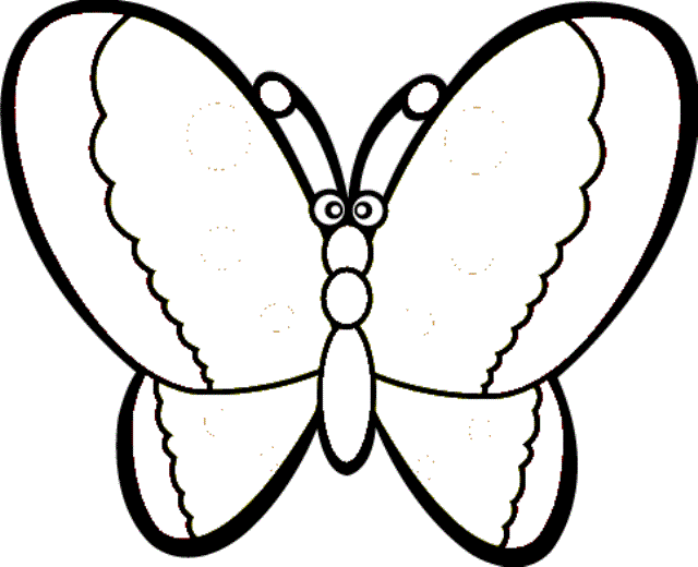 geometric butterfly coloring pages - photo #32