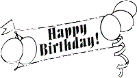 birthday coloring pages