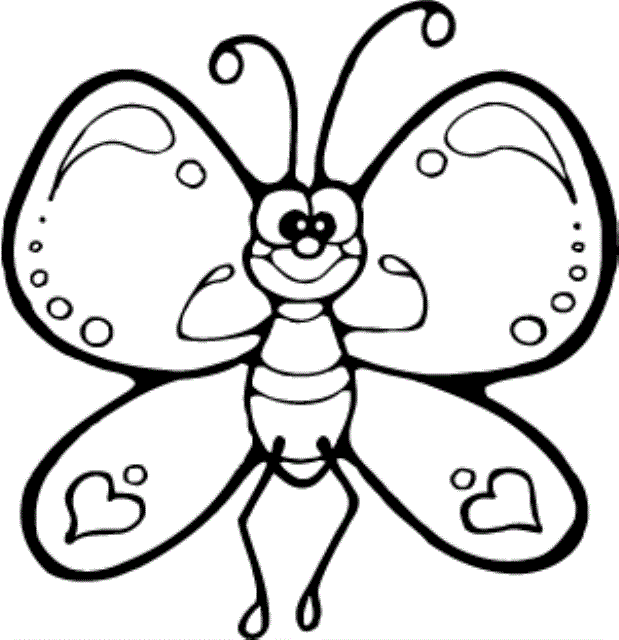 butterfly coloring pages