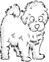 puppy coloring pages 