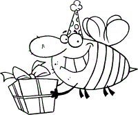 birthday coloring pages