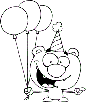 birthday coloring pages