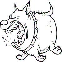 dogs coloring pages