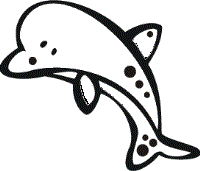 dolphin coloring pages