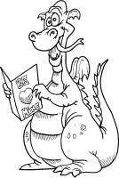 dragons coloring pages