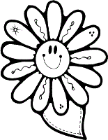 flower coloring pages