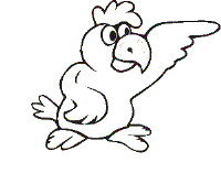 free bird coloring pages