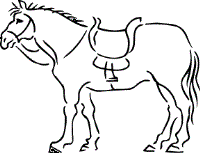 free horse coloring pages