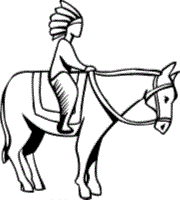 free horse coloring pages