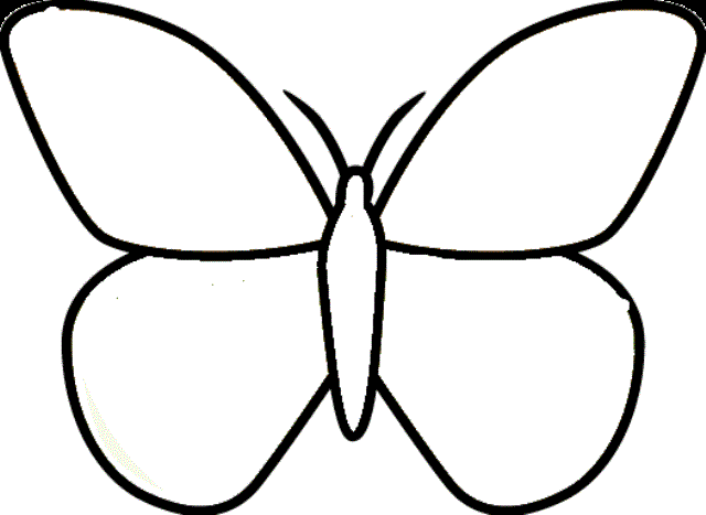 butterfly coloring pages