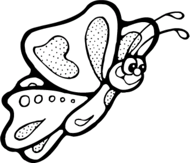 butterfly coloring pages