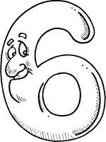 numbers coloring pages