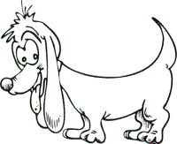 puppy coloring pages