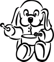 puppy coloring pages