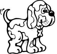 puppy coloring pages