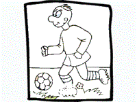 soccer coloring pages