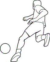 soccer coloring pages