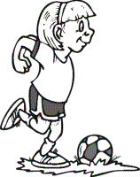 soccer coloring pages