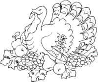 thanksgiving coloring pages