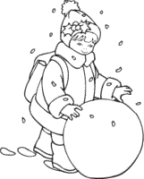 winter coloring pages