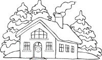 winter coloring pages