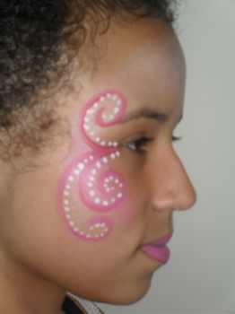 princess face painting